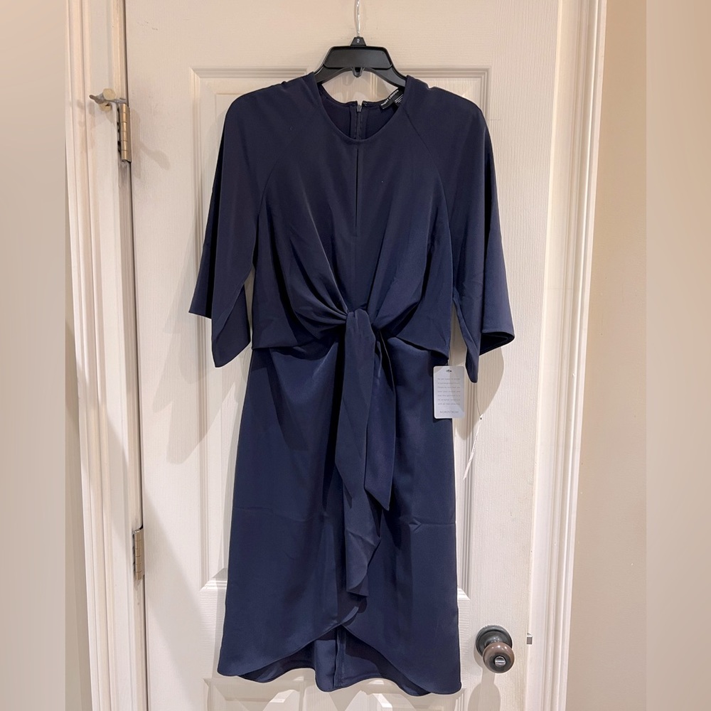 NWT - Maggy London Tie Front Dress